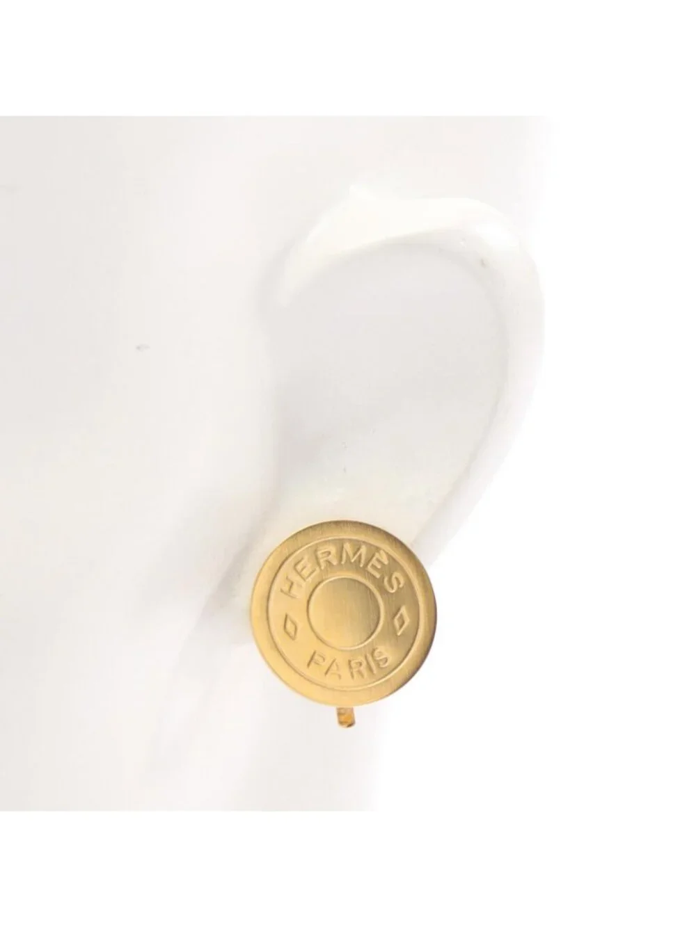 Hermes Earrings Serier Round